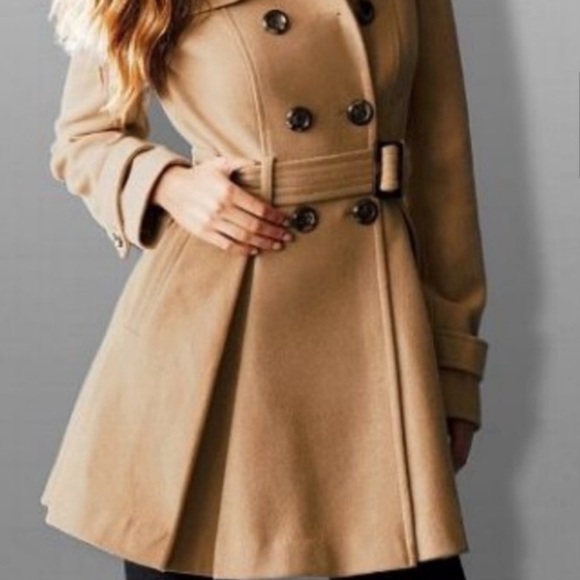 Victoria's Secret Jackets & Blazers - Vintage y2k Victoria’s Secret Trench in ”Pearl Beige” Size Medium size 6